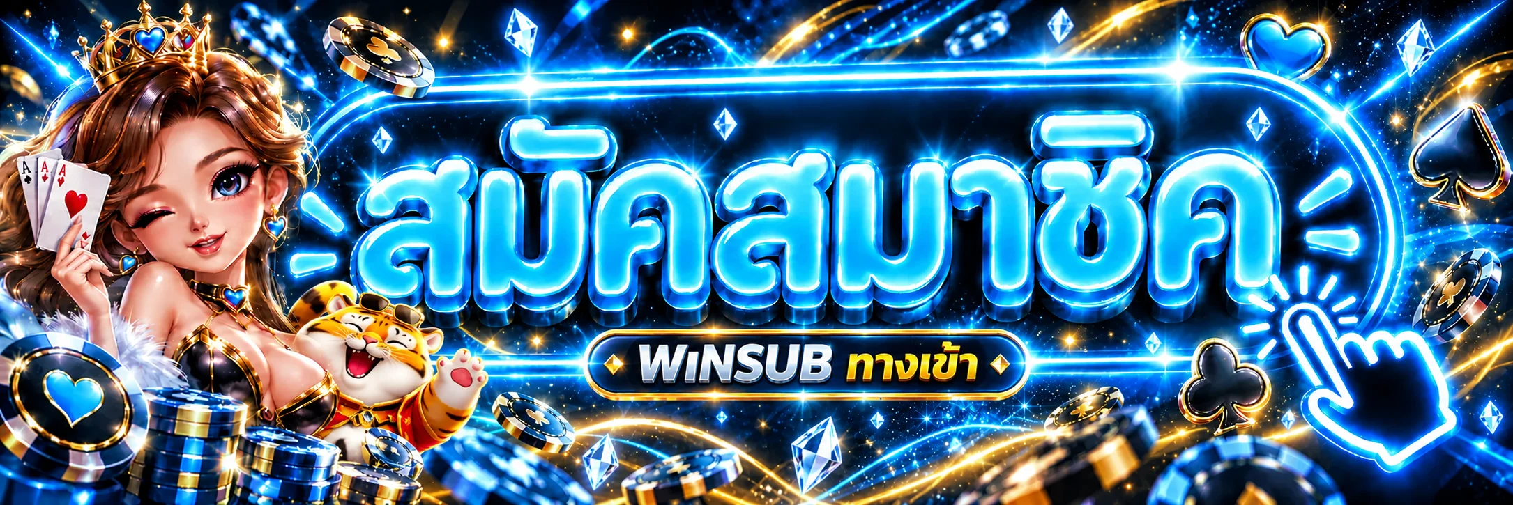 WINSUB ทางเข้าและสมัครสมาชิกผ่านเว็บไซต์หลัก
